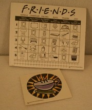 FRIENDS Trivia Game 2002 Coffee Cup Card Score Sheet Pad Replacement - £23.91 GBP