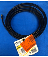 Commercial Electric 15 ft RG-6 Coaxial Cable - Black - New - $7.91