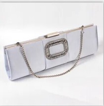 Fashion Evening Bags 2016 Handbag for Elegant Women Lady New Style Satin Crystal - £56.34 GBP