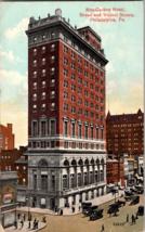 Ritz-Carlton Hotel, Broad and Walnut Streets, Philadelphia PA. Vintage Postcard - £7.55 GBP