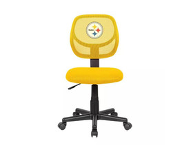 Pittsburgh Steelers NFL 496-1004 Armless Task Office Desk Chair Yellow - £69.30 GBP