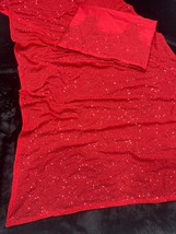 RED Exclusive Designer Saree BlockBuster 5MM Sequins Design Style Bollywood Cock - £53.50 GBP