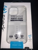 Speck Presidio Perfect Clear Grip Hybrid Case for Apple iPhone 11 Pro - Clear - £7.97 GBP