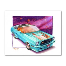 GUARDIANS OF THE GALAXY 1978 Mustang II King Cobra Poster Print Wall Art... - $449.81 MXN