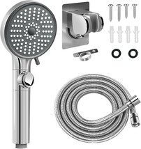 Rv Shower Head With Hose, High Pressure 5 Mode Shower Head, On Off Switch - £30.57 GBP