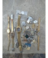 Vintage Watch Parts Lot Mostly Seiko Incomplete Watches As Is Parts- Dia... - £38.55 GBP