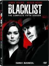 The Blacklist: The Complete Fifth Season (DVD 5 disc) Season 5 NEW - £10.71 GBP