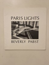 PARIS LIGHTS By Beverly Pabst * Signed And Inscribed* - $32.73