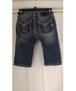 Miss Me Bermuda Blue Jean Shorts Style YK5997M Girls Juniors Teens Sz 14 - $17.68