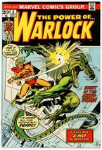 Warlock 8 NM 9.2 Bronze Age 1973 Marvel Man-Beast - $79.19