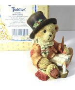 Cherished Teddies Bear Cratchit And A Very Merry Christmas Figurine 6173... - $345.19 MXN