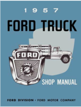 1957 Ford Truck Shop Service Workshop Repair Manual Factory New-
show or... - $79.74