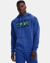 Mens Under Armour UA Rival Fleece Signature Box Hoodie - XL &amp; Large - NWT - £25.88 GBP