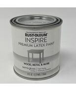 Rust-Oleum Inspire 297038 Premium Latex Paint, Semi-Gloss, White 8 oz SH... - $202.78 MXN