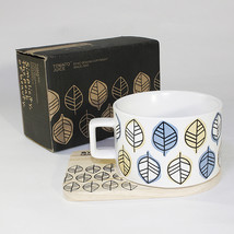 SYNC - [Simple Leaf] Espresso Cup / Wood Coaster (2.5 inch height) - £15.77 GBP