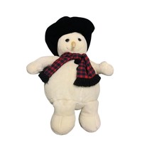 Snowden Plush Stuffed Animal Doll Toy Snowman 22 in Tall Hat Scarf Large... - £19.07 GBP