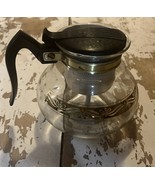 Vintage Cory Glass Stovetop Percolator Coffee Pot Bakelite Lid 5 Cup - $21.12