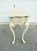 Vintage Shabby Chic 35&quot; W x 32 1/2&quot; T x 16 1/4&quot; D Console Table w/Drawer - £194.43 GBP