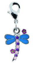 Charmtastic Metal Clip-On Charms 1/Pkg-Dragonfly - $2.42