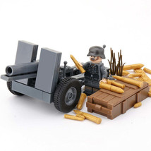 WW2 German Army sIG 33 Howitzer Artillery Soldier Minifigures Accessories - £11.95 GBP