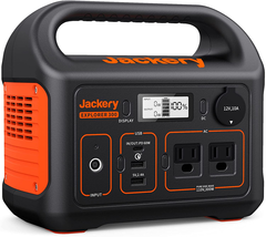 Portable Power Station Lithium Battery, 300W AC Outlet, Solar Generator - £268.70 GBP