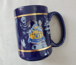 Disneyland 50th Anniversary Happiest Place Earth Ceramic Disney Coffee 2... - $9.88