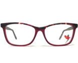 Maui Jim Eyeglasses Frames MJO2110-52A Matte Tortoise Red Cat Eye 52-15-135 - £29.30 GBP