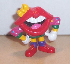 1989 General Foods Tang Lips Awesome Anne PVC Figure VHTF Rare - £11.65 GBP