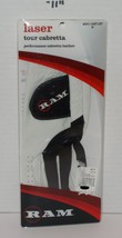 Ram Laser Tour Cabretta Mens Cadet Left M Medium Golf Glove white black - $278.58 MXN