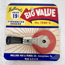 NOS Mallards Big Value Typewriter Eraser Brush MOC Never Used Mallard Pe... - $12.38