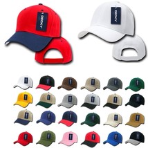 BLANK DECKY Deluxe Curve Bill Baseball Hat Hunter Green Hats Cap Caps - £4.45 GBP