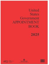 Unicor 2025 Fed Appointment Book, Qty - 1, Individual - £20.51 GBP