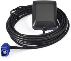 Waterproof Active Navigation GPS Antenna Fakra Blue C Female Right Angle... - £19.79 GBP