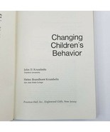 Changing Childrens Behavior by John &amp; Helen Krumboltz Hardback 1972 - £7.77 GBP