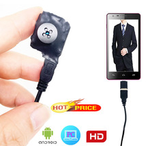 Button mini micro smallest little 1080P HD extend OTG camera F Android Phone PC - £14.89 GBP