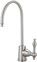 Kingston Brass Gourmetier Ks7198Nl Naples Single Handle Water, Brushed Nickel - £89.44 GBP