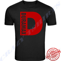 T-shirt RED Duramax T Shirt Dodge Ram Turbo Diesel Truck racing 4x4 tee - £10.75 GBP