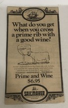 1990s Sailmaker Restaurant Vintage Print Ad Advertisement Vestavia  pa19 - $151.52 MXN
