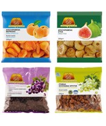 4 Pack Greek Dried Figs,Greek Dried Apricots,Greek Dried Sultana Raisins... - $68.96