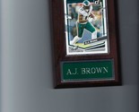 A.J. BROWN PLAQUE PHILADELPHIA EAGLES FOOTBALL NFL   C - $3.95