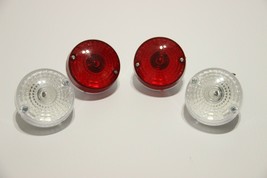 Fits Suzuki LJ 80 Turn Signal Lights White and Red (Set of 4) - £55.04 GBP