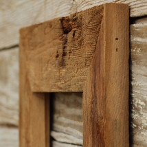 The Appalachian 3.5&quot; Natural - Vintage Rustic Decor Reclaimed Wood Frame (All Si - £15.18 GBP