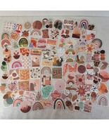 Motivational Good Vibes 100 Stickers Earth Tones Rainbows Positive Feel ... - $12.20 CAD