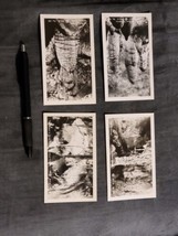 Vintage Miniature Real Photographs Lot Of 4 &quot;Carlsbad Caverns&quot; 1930&#39;s R.V.D. - £8.83 GBP
