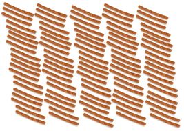 MPP Dog Chew Sticks 5 Inch Yummy Peanut Butter Flavor Rawhide Treat Snack Bulk P - £32.05 GBP