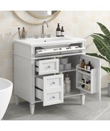 30&quot; Modern Bathroom Vanity with Sink &amp; Storage - $620.92 CAD