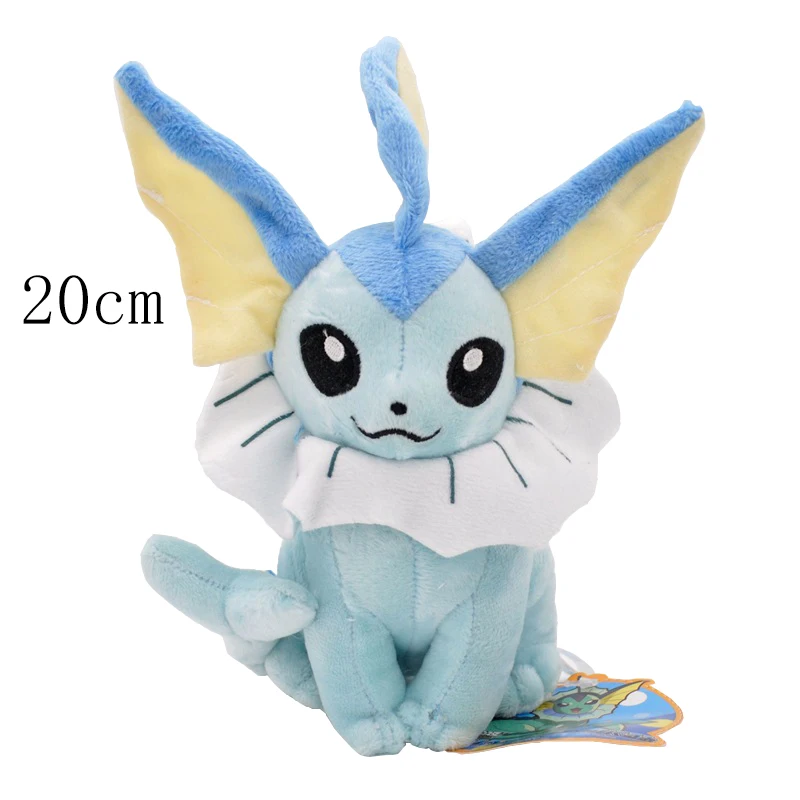 Sit Vaporeon 20cm Plush – Legendary Pokémon for True Collectors - £14.67 GBP