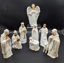 Vintage &quot;On Heaven&#39;s Wings&quot; NATIVITY by Roman&#39;s Inc. Complete In The Box... - £84.80 GBP