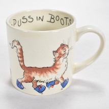 Vintage Arthur Wood Ceramic Coffee Mug Made in England Est. 1884 Puss In Boots - £20.96 GBP