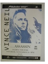Vince Neil Poster Concert Of Motley Crue - $8.96